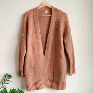 Aerie Easy Cardigan in Raw Sienna, NWOT